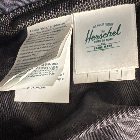 Herschel + Slalom Supply Company Classic Black Backpack - Picture 3 of 10